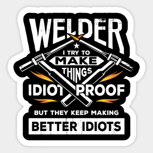 Funny Welding Welder Gift Sticker